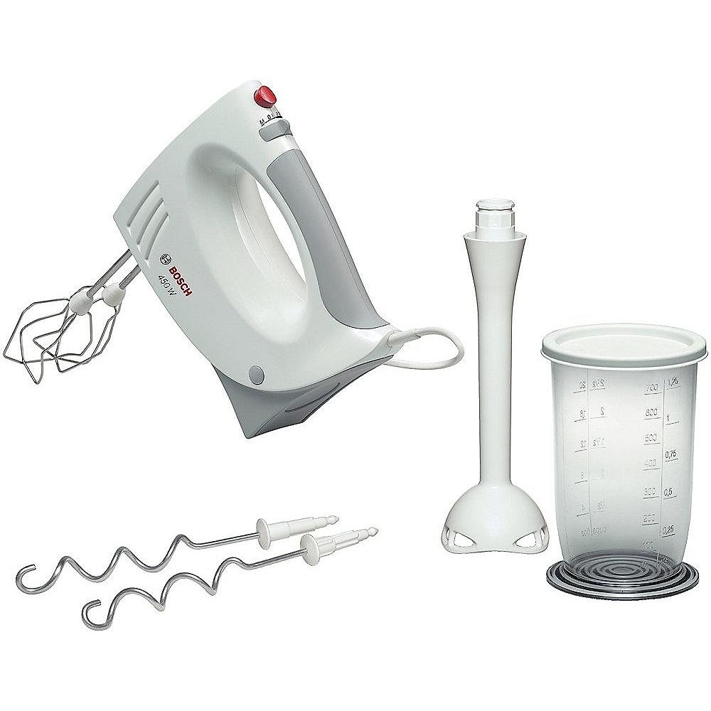 Bosch MFQ3540 Handmixer Handrührgerät weiß/grau, Bosch, MFQ3540, Handmixer, Handrührgerät, weiß/grau