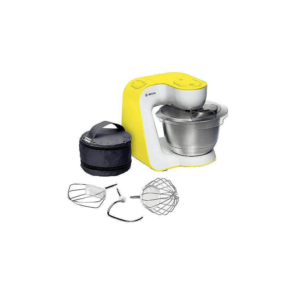 Bosch MUM54Y00 Küchenmaschine StartLine weiß/gelb, Bosch, MUM54Y00, Küchenmaschine, StartLine, weiß/gelb