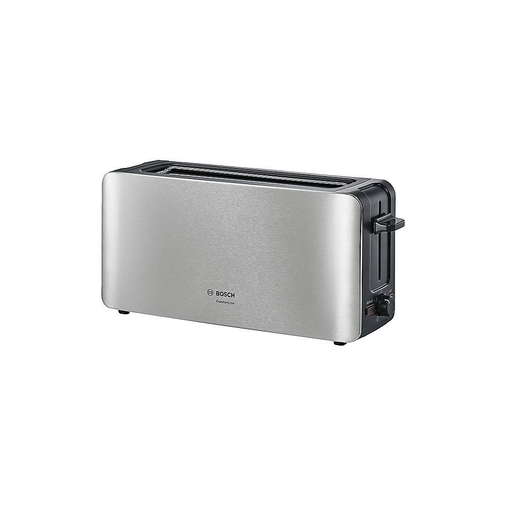 Bosch TAT6A803 ComfortLine Langschlitz-Toaster Edelstahl