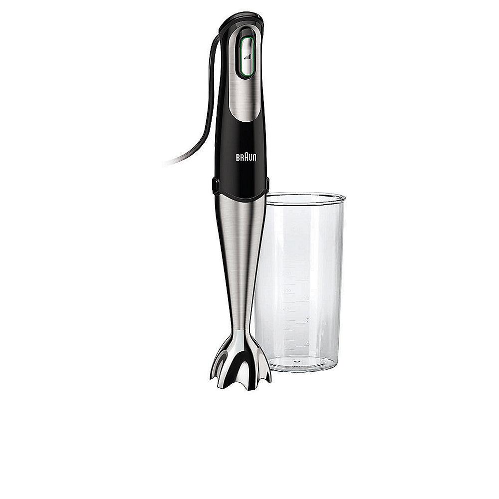 Braun Multiquick 7 - MQ 700 Soup Stabmixer 750W 600ml Edelstahl/ schwarz