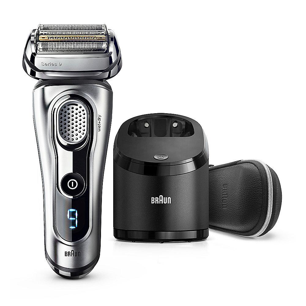 Braun Series 9 - 9291cc Rasierer System wet & dry silber