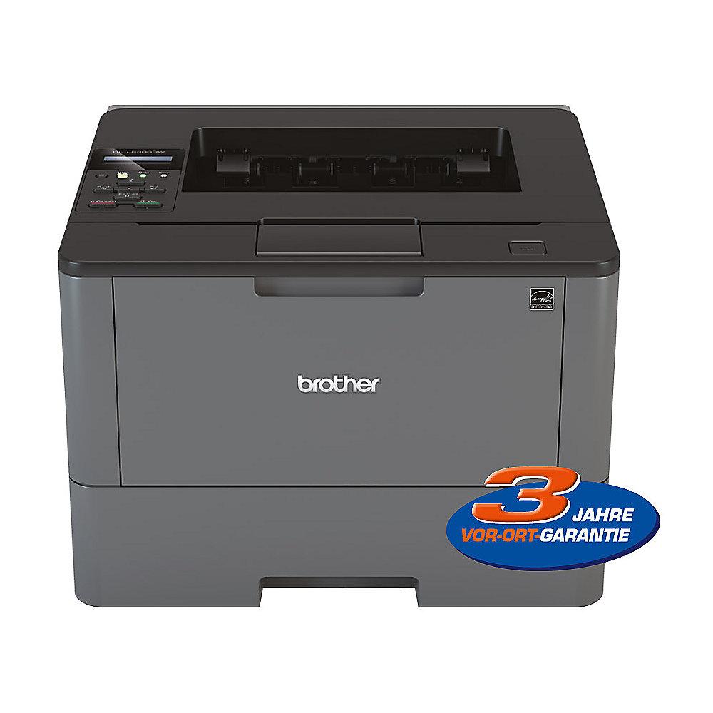 Brother HL-L5200DW S/W-Laserdrucker LAN WLAN