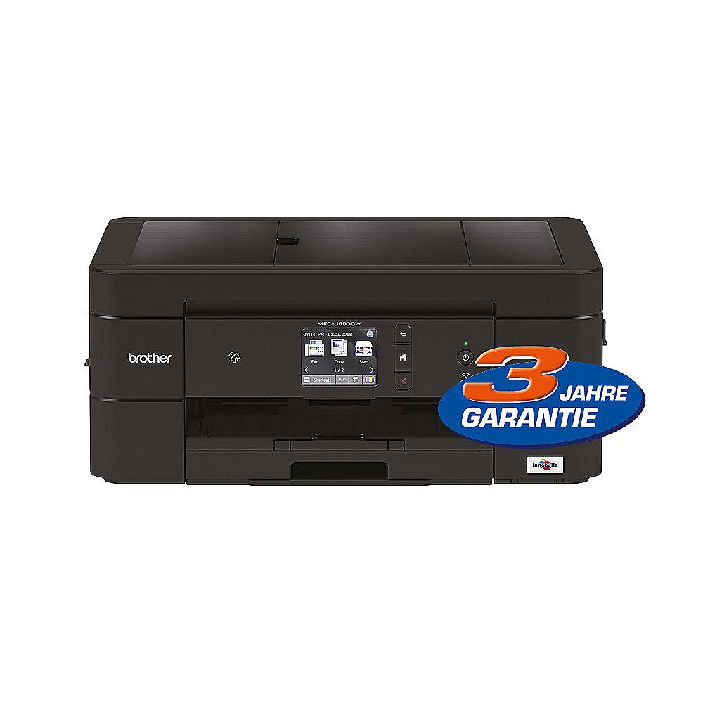 Brother MFC-J890DW Tintenstrahl-Multifunktionsdrucker Scanner Kopierer Fax WLAN
