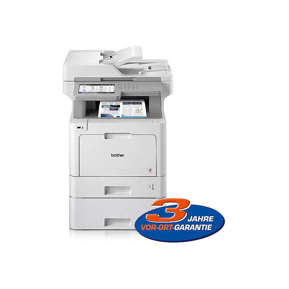 Brother MFC-L9570CDWT Farblaser-Multifunktionsdrucker Scanner Kopierer Fax WLAN