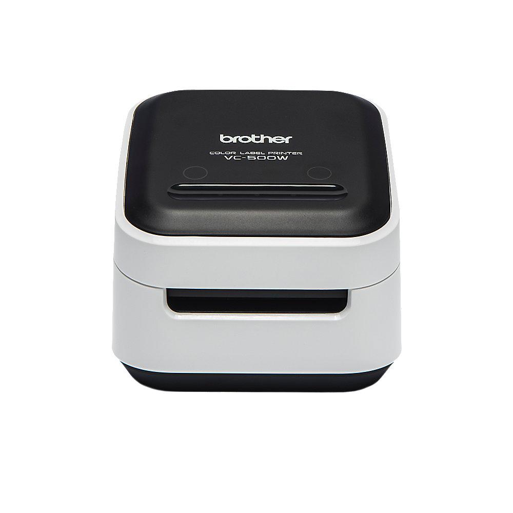 Brother VC-500W Vollfarb-Etikettendrucker USB WLAN