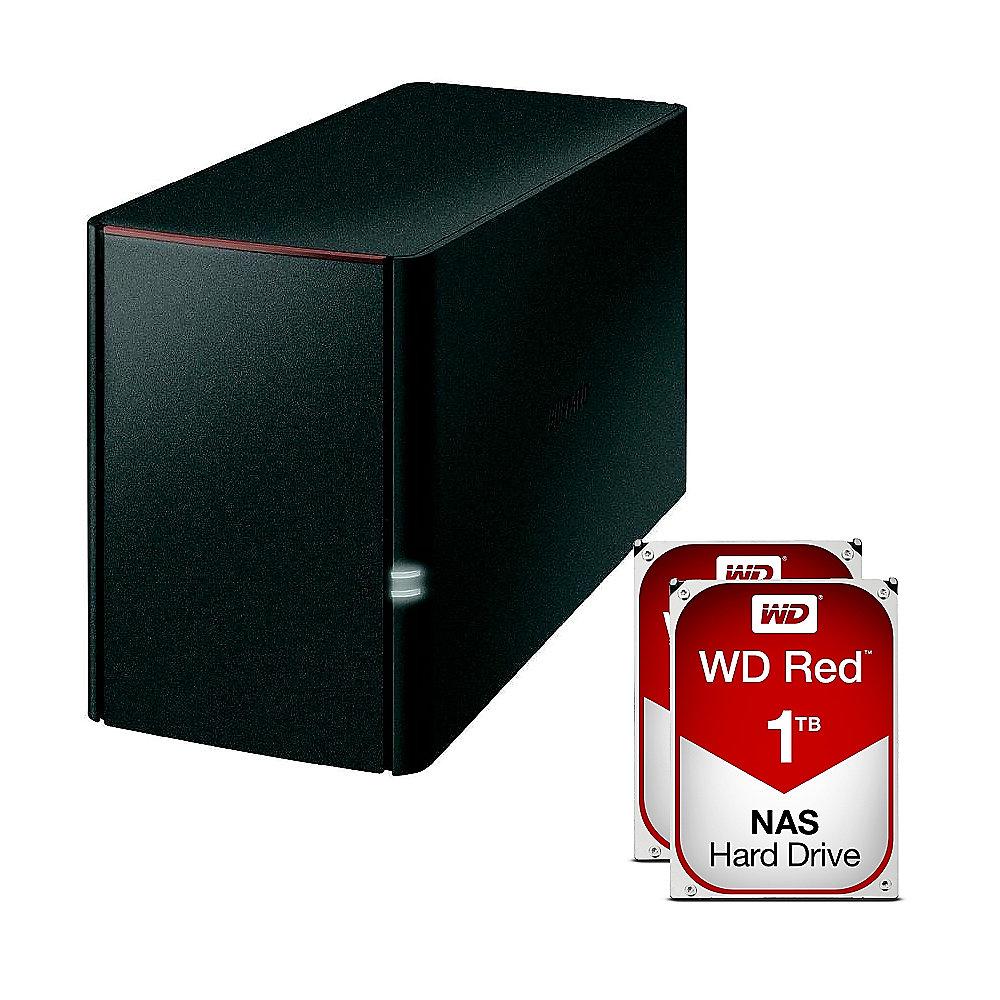 Buffalo LinkStation 220 NAS System 2-Bay 2TB inkl. 2x 1TB WD RED WD10EFRX