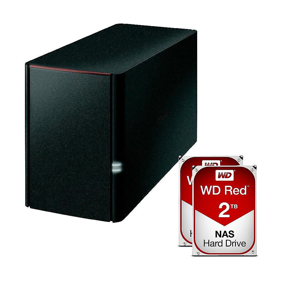 Buffalo LinkStation 220 NAS System 2-Bay 4TB inkl. 2x 2TB WD RED WD20EFRX