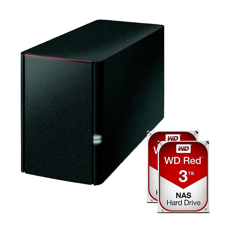 Buffalo LinkStation 220 NAS System 2-Bay 6TB inkl. 2x 3TB WD RED WD30EFRX