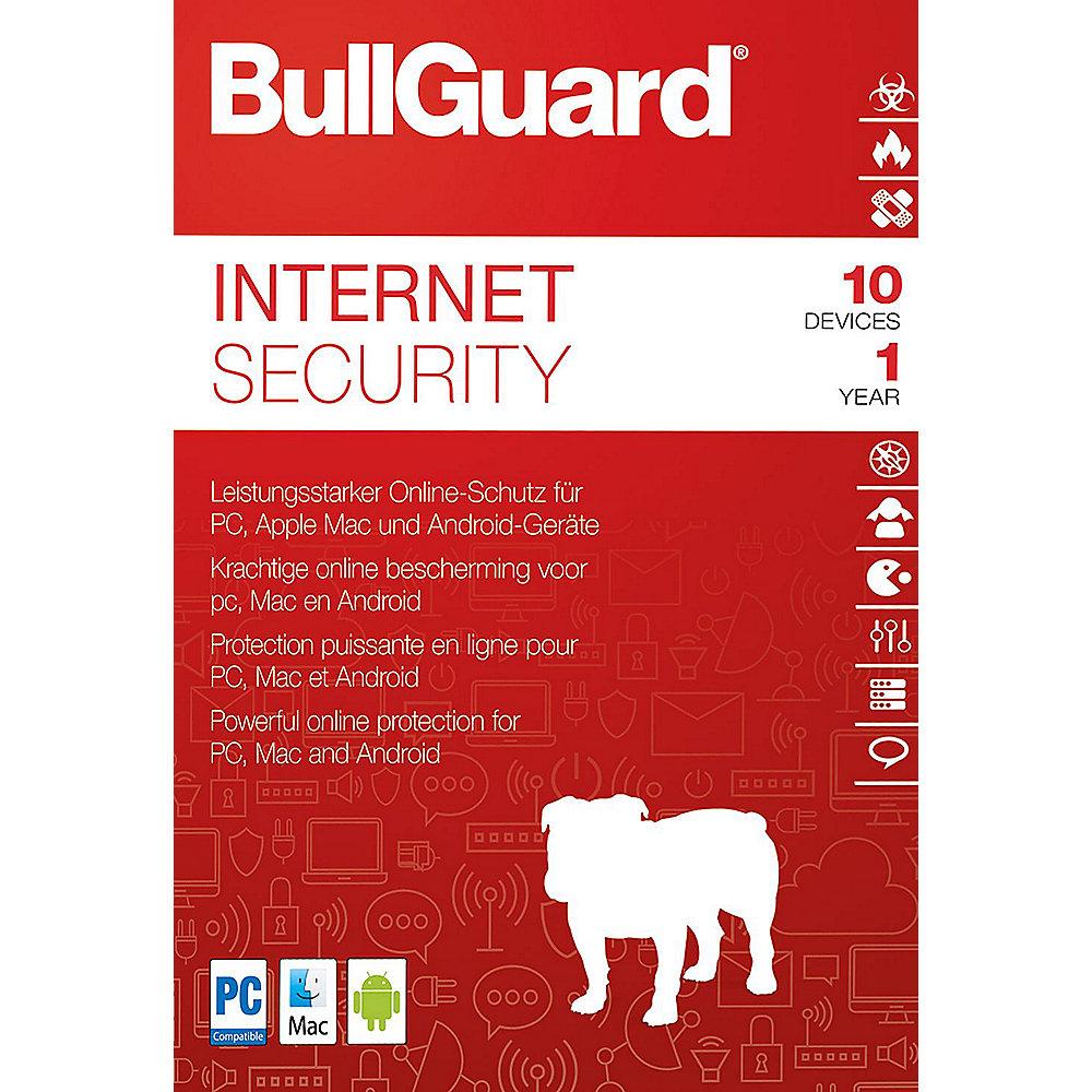 BullGuard Internet Security 2018 10 Devices 1 Jahr - ESD
