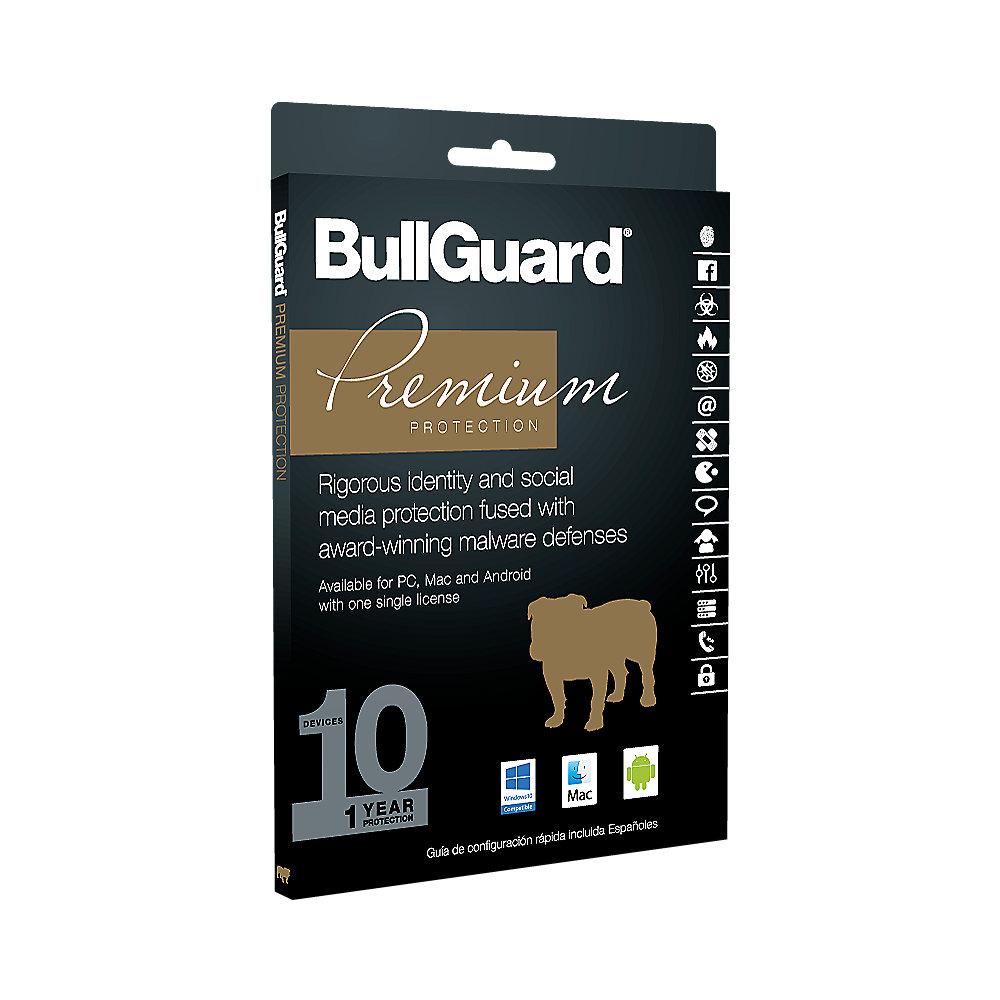 BullGuard Premium Protection 2017 10 Device 1 Jahr MiniBox Attach