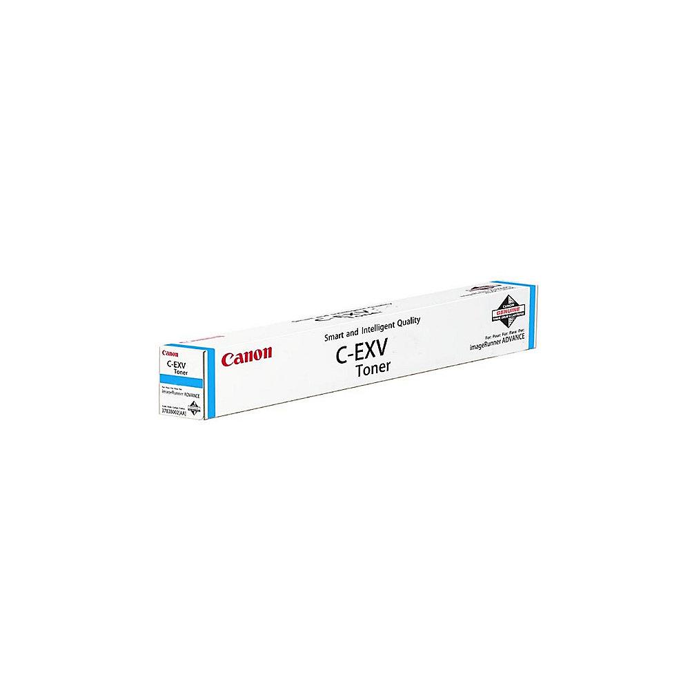 Canon 0482C002 Original Toner C-EXV-51 Cyan für ca. 60.000 Seiten