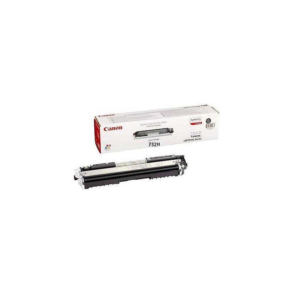 Canon 6264B002 732 BK H Tonerpatrone hohe Kapazität 12.000 Seiten