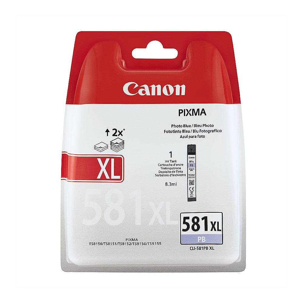 Canon CLI-581PB XL Original Druckerpatrone Fotoblau
