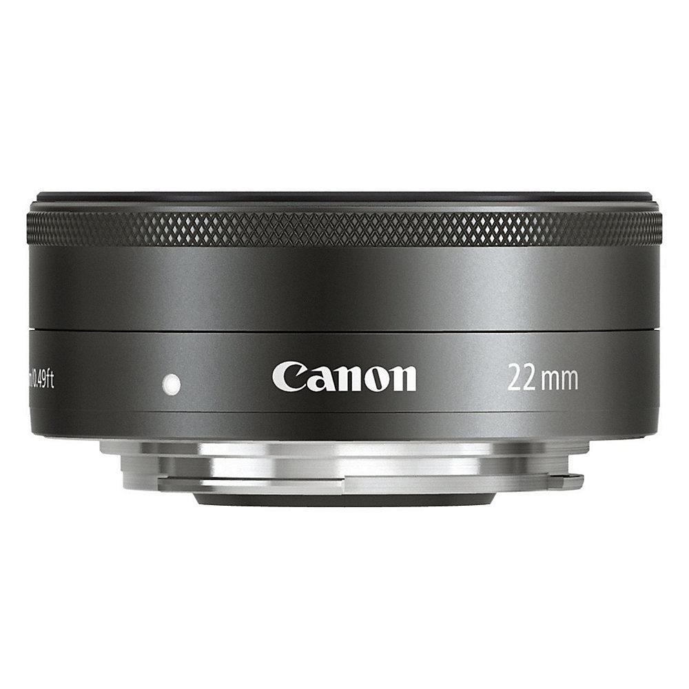 Canon EF-M 22mm 1:2 STM Weitwinkel Objektiv