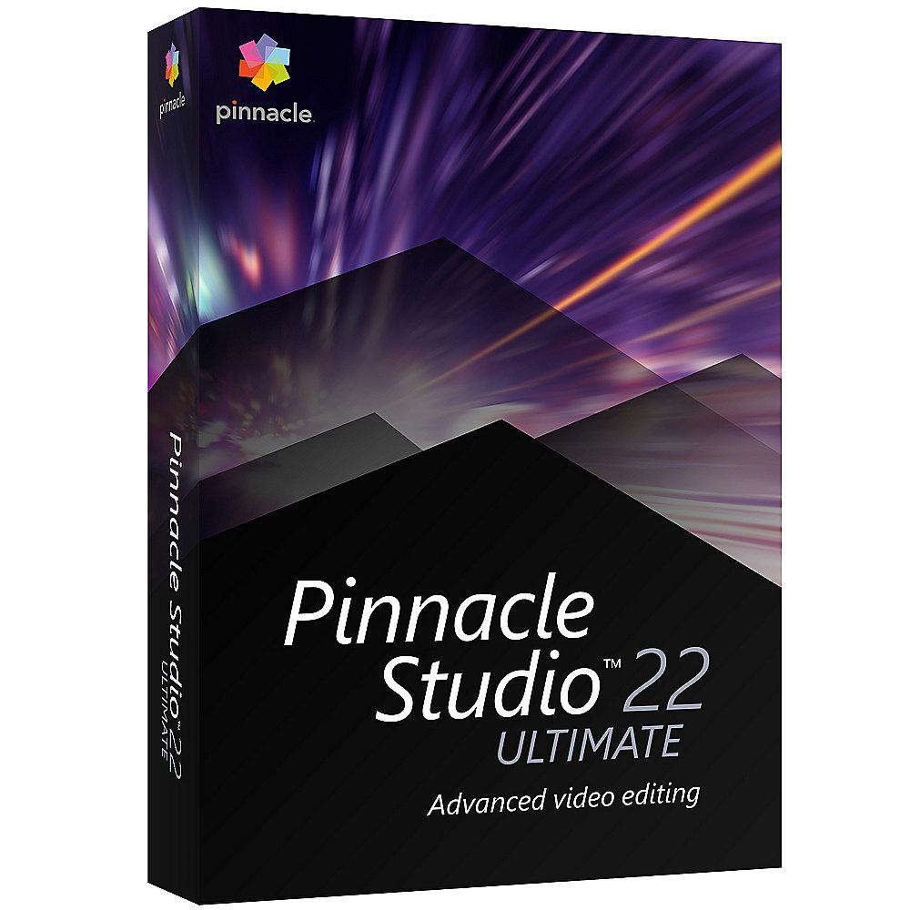 Corel Pinnacle Studio 22 Ultimate - 1 User DE EU Box