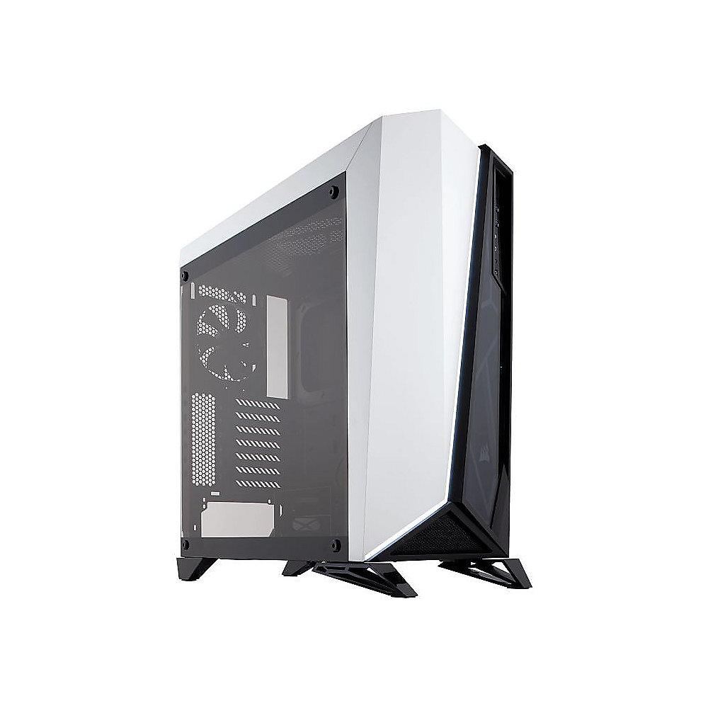 Corsair Carbide SPEC-OMEGA Weiß/Schwarz Midi Tower Gaming Gehäuse m. Fenster o.N