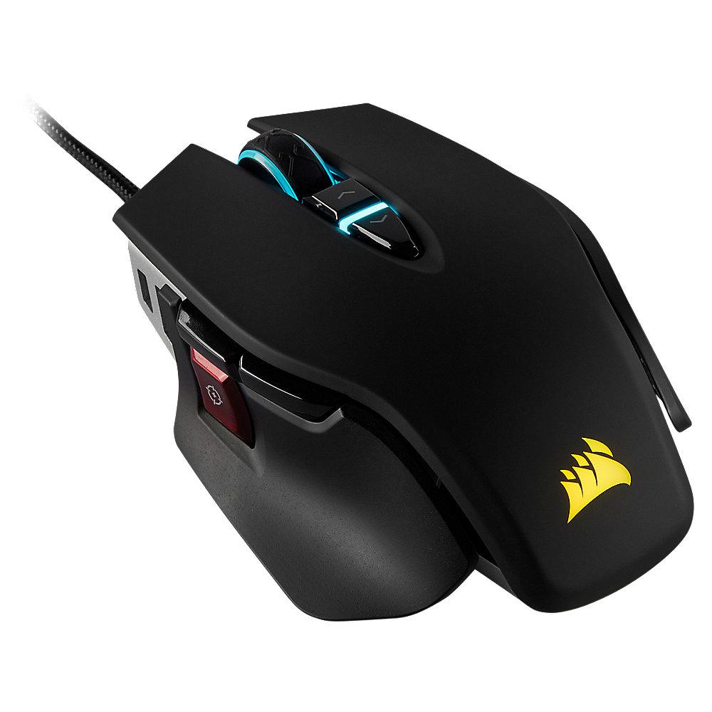 Corsair Gaming M65 ELITE RGB optische Gaming Maus 18.000 dpi schwarz