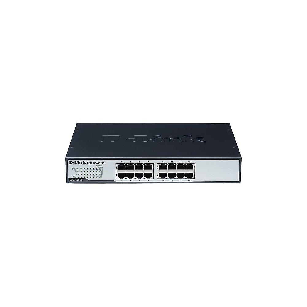 D-Link DGS-1016D 16-Port Gigabit Switch Green Ethernet