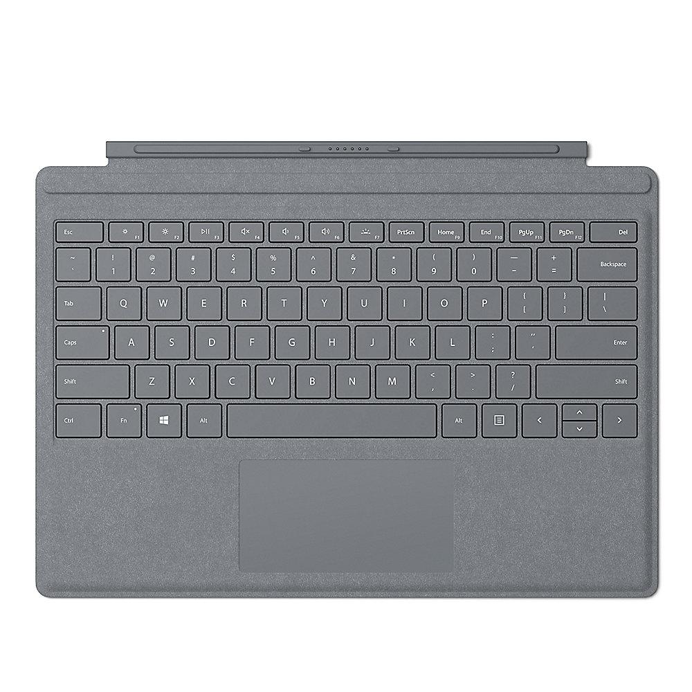 DEMO: Microsoft Surface Pro Signature Type Cover platin grau