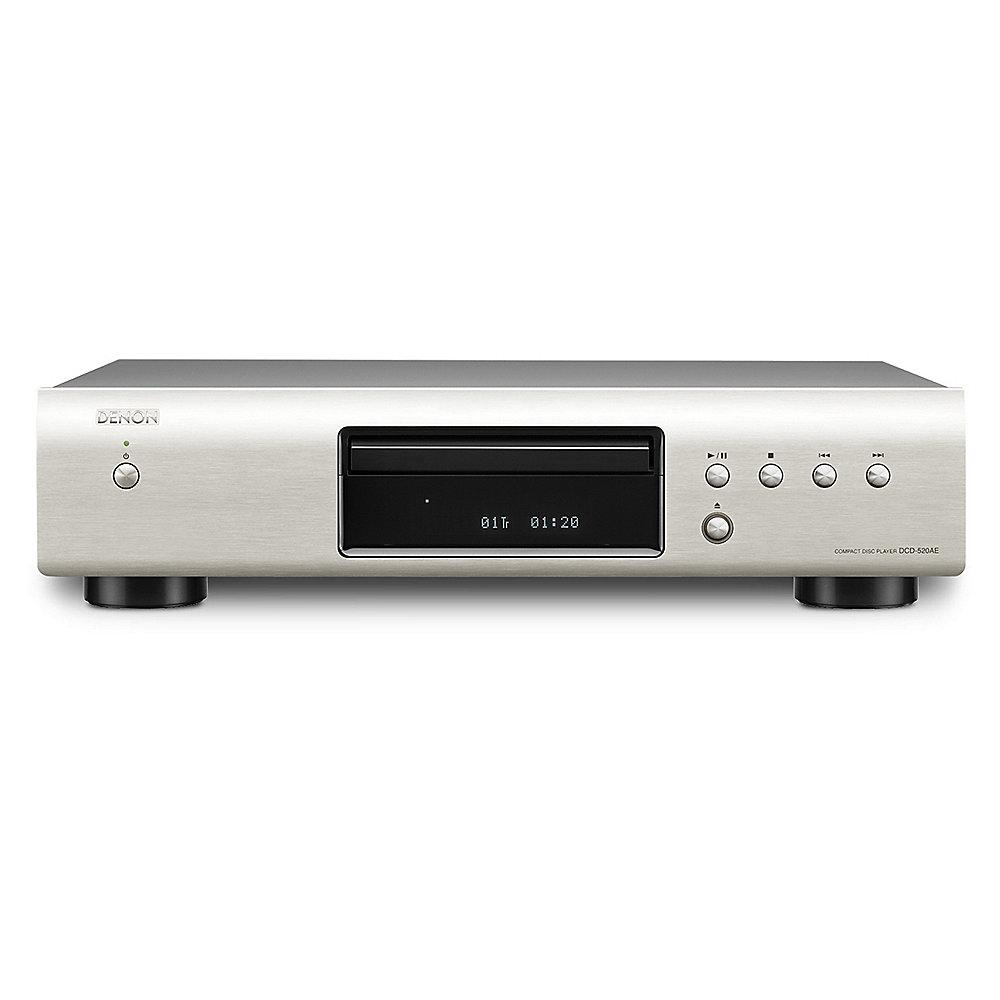 Denon DCD-520AE CD-Player Silber, Denon, DCD-520AE, CD-Player, Silber