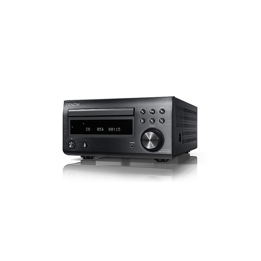 Denon RCD-M41DAB FM/DAB/CD Receiver, Bluetooth schwarz