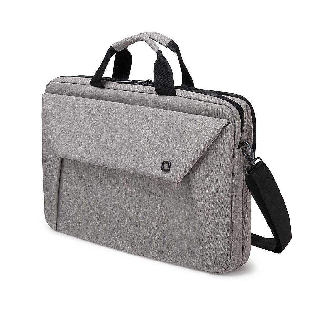 Dicota Slim Case Plus EDGE Notebooktasche 39,6cm (14-15,6") light grey