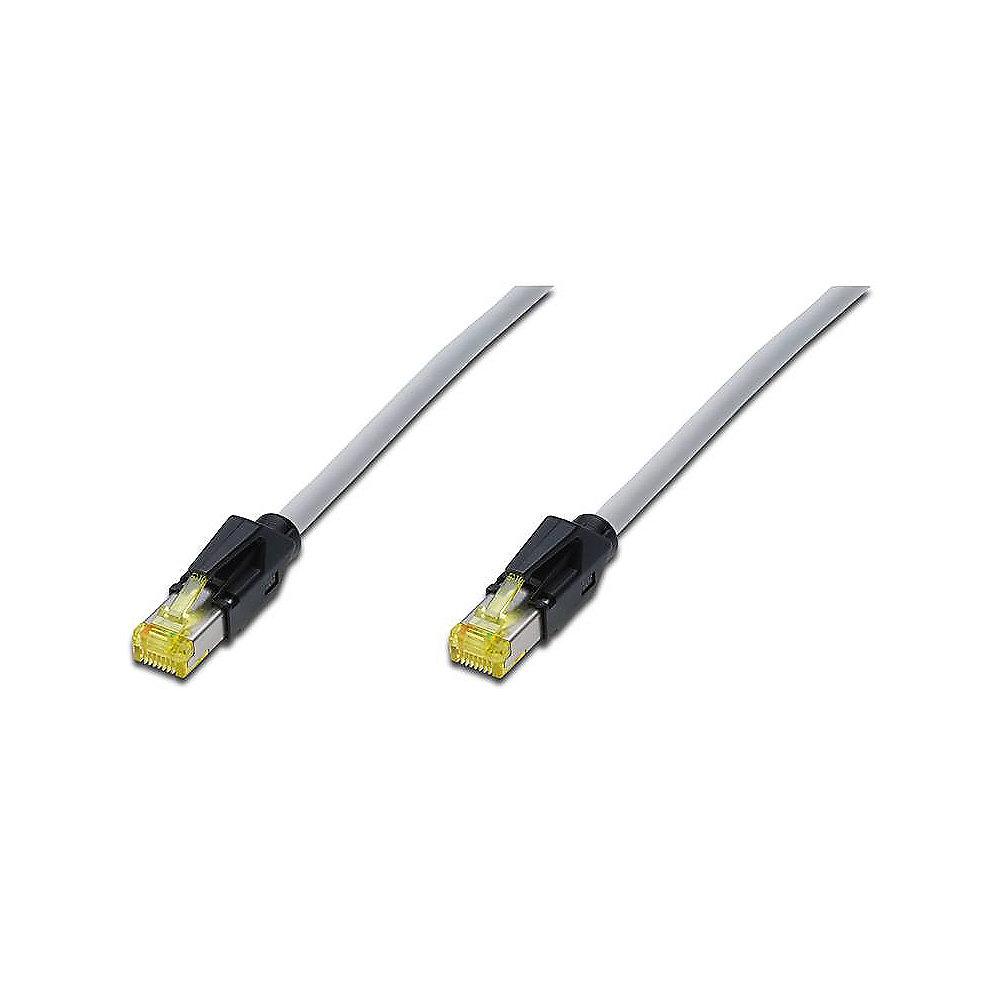 Digitus Patch Netzwerkkabel RJ45 S-FTP CAT6a PiMF TM31 10m grau