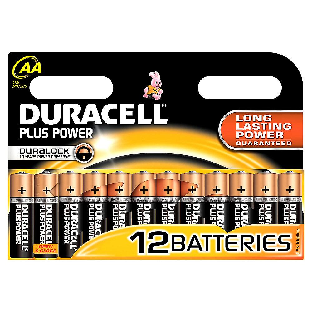 DURACELL Plus Power Batterie Mignon AA LR6 12er Blister