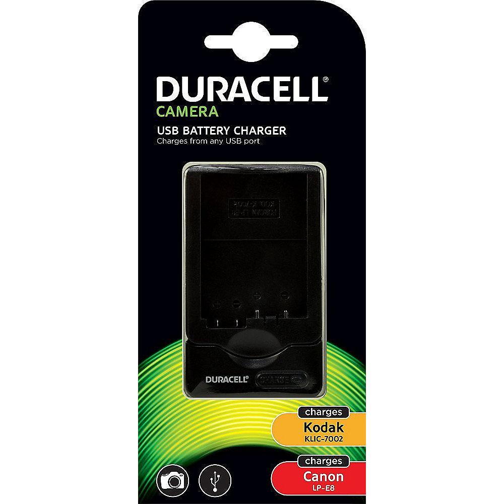 Duracell USB-Ladegerät für Canon LP-E8, Duracell, USB-Ladegerät, Canon, LP-E8