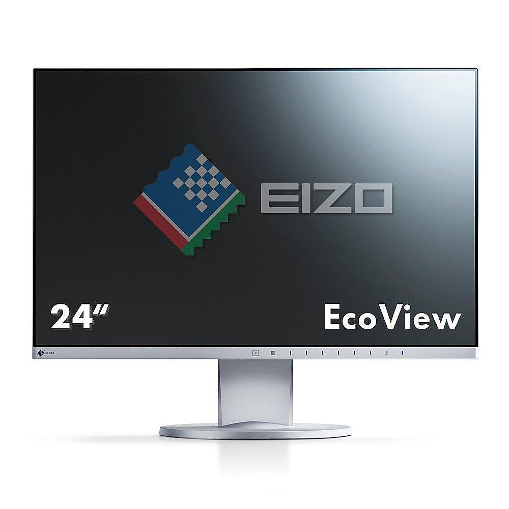 EIZO EV2450-GY 60 cm (23,8") grau VGA/DVI/DP/HDMI 5 ms Pivot IPS Monitor