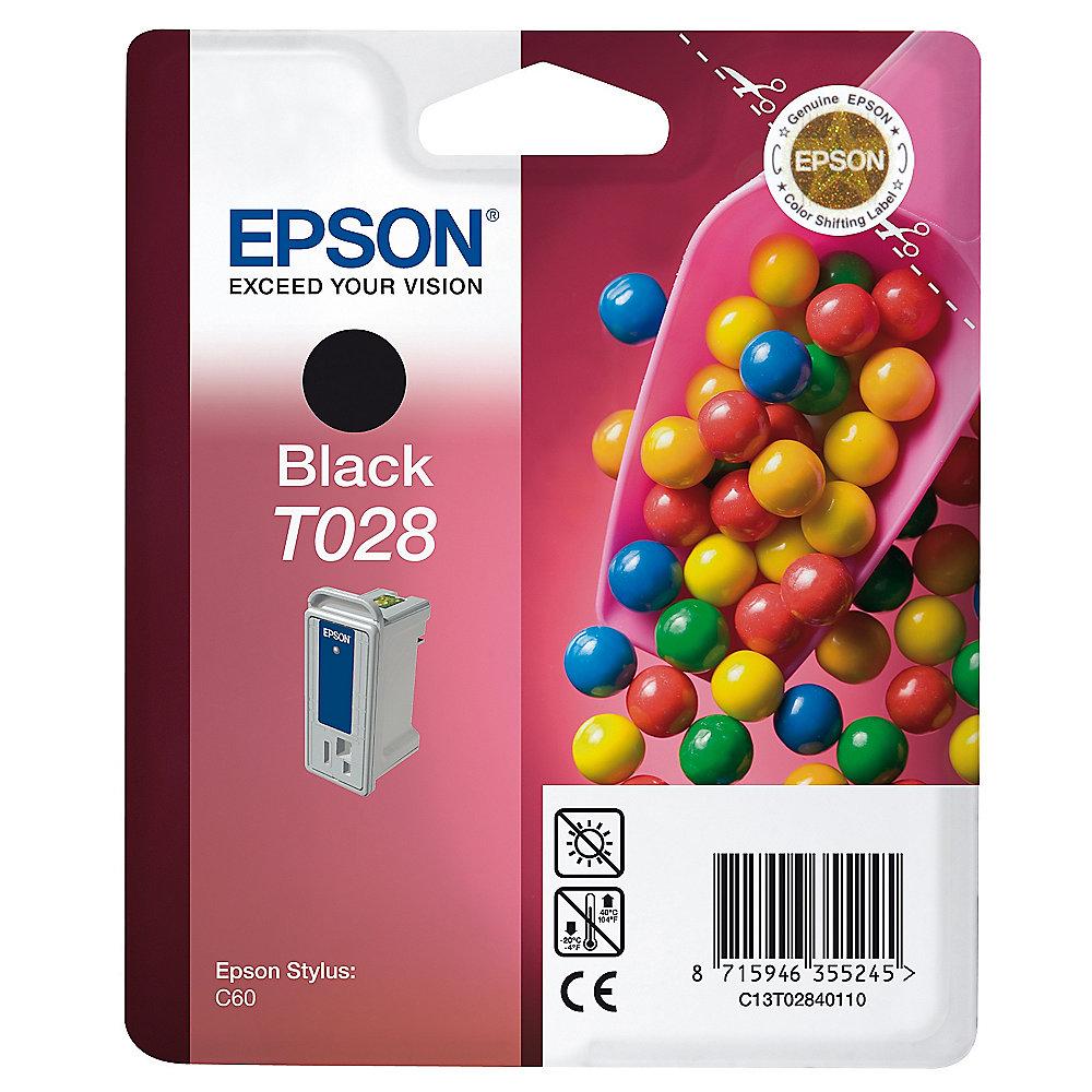 Epson C13T02840110 Druckerpatrone T028 schwarz