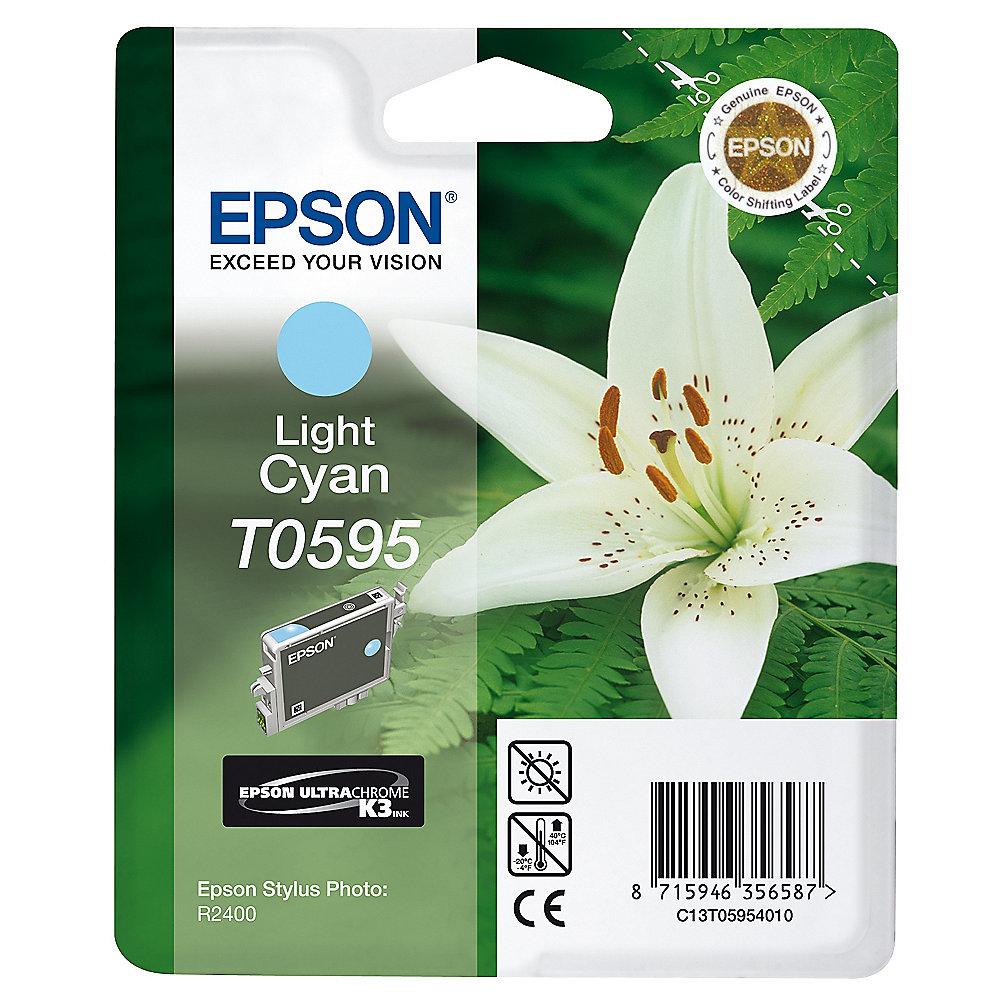Epson C13T05954010 Druckerpatrone T0595 hell cyan