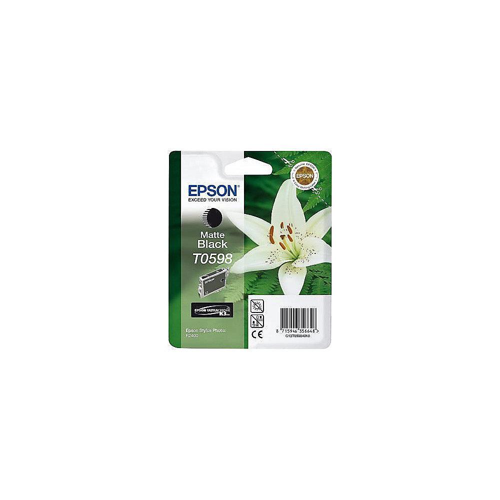 Epson C13T05984010 Druckerpatrone T0598 pigmentiertes mattschwarz