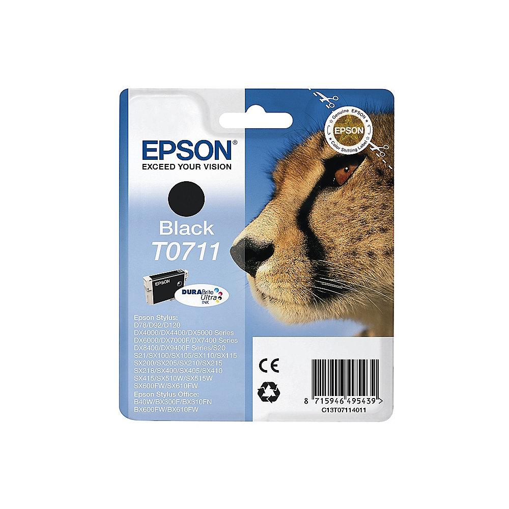 Epson C13T07114012 Druckerpatrone T0711 schwarz