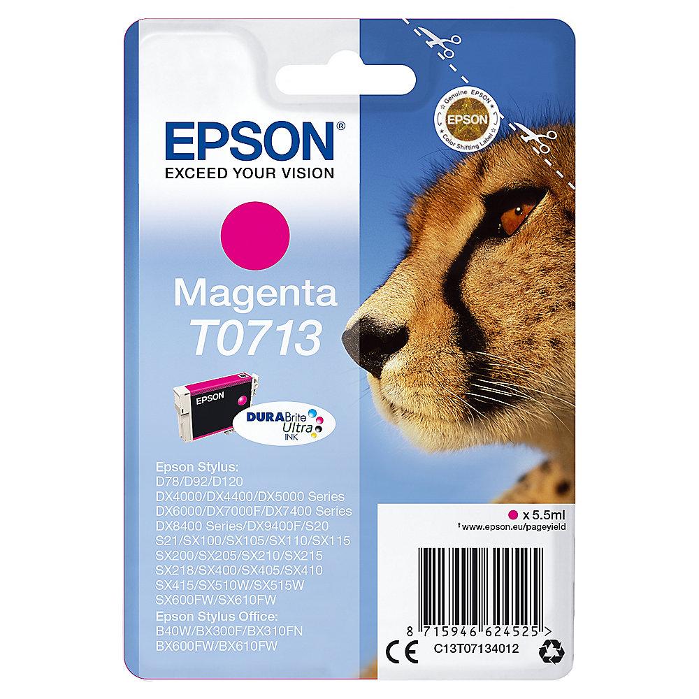 Epson C13T07134012 Druckerpatrone T0713 magenta