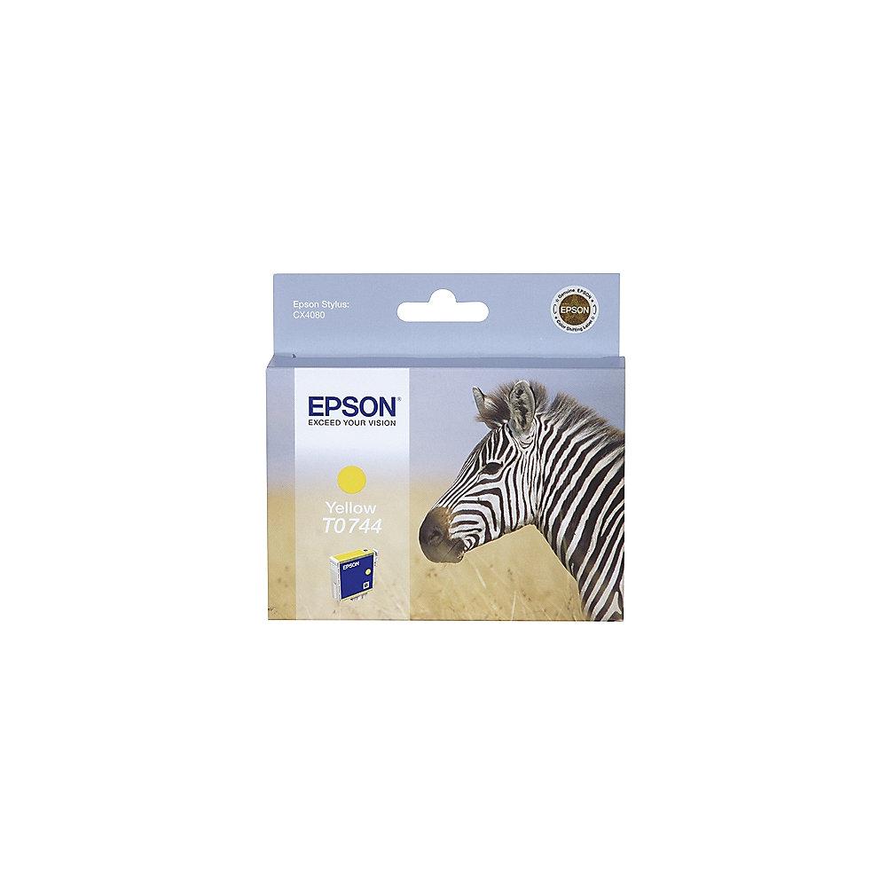 Epson C13T074440 Druckerpatrone T0744 gelb