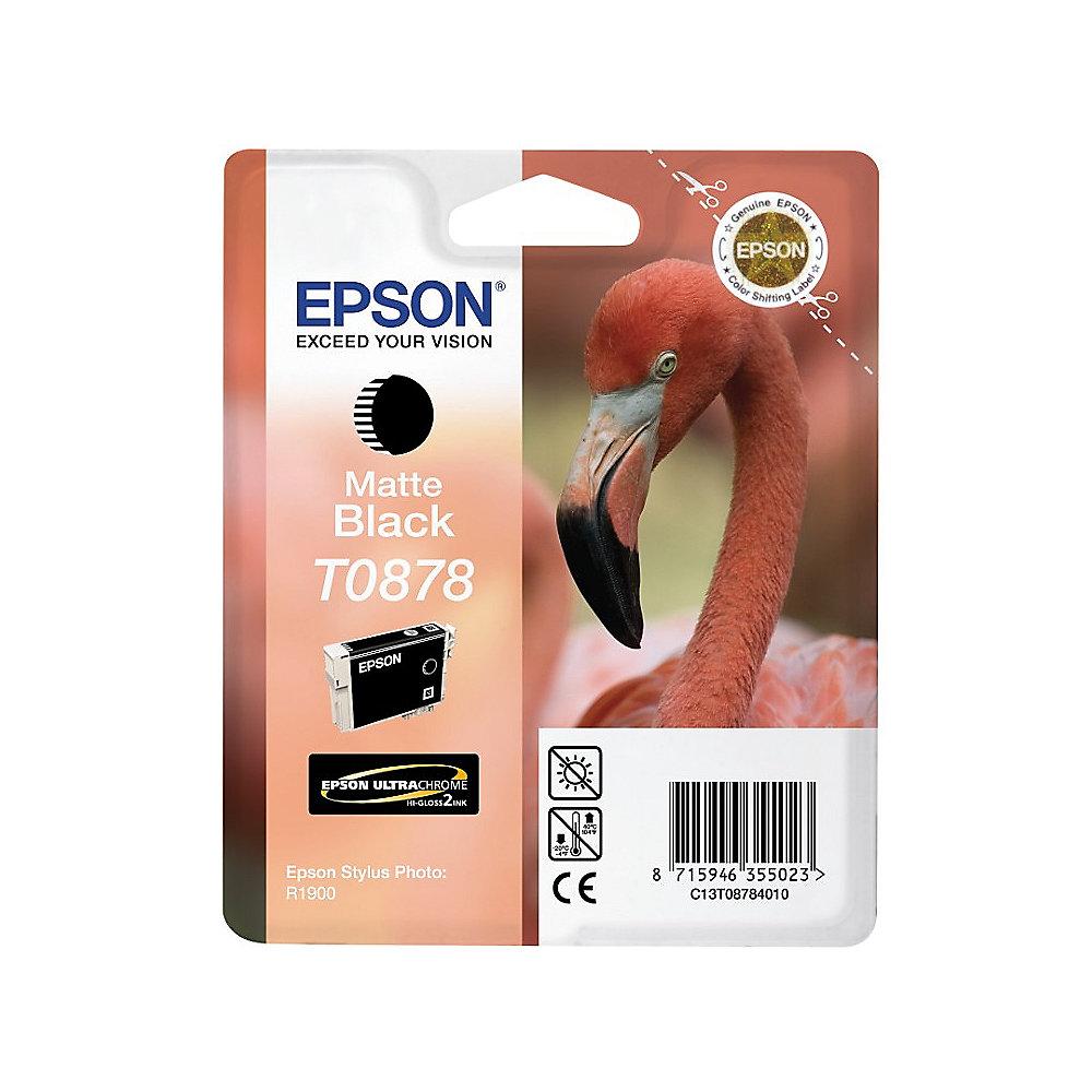 Epson C13T08784010 Druckerpatrone T0878 mattschwarz