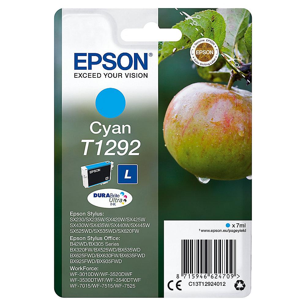 Epson C13T12924012 Druckerpatrone T1292 cyan
