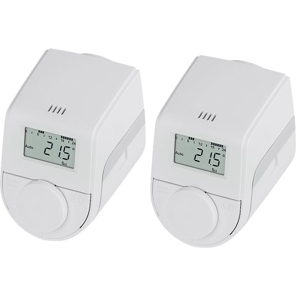 eqiva 2er-Set Heizkörperthermostat Model Q, eqiva, 2er-Set, Heizkörperthermostat, Model, Q