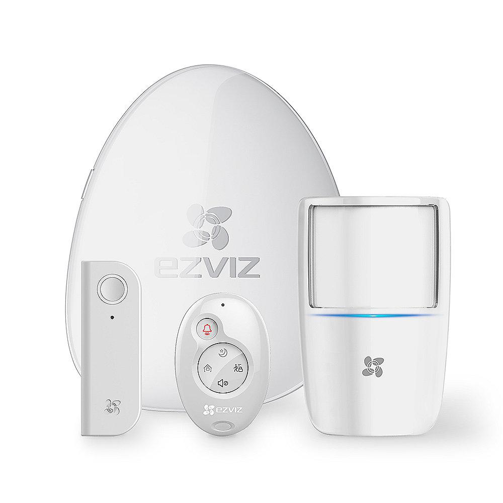 EZVIZ Alarm Hub Kit, Hub, Sensoren Fernbedienung