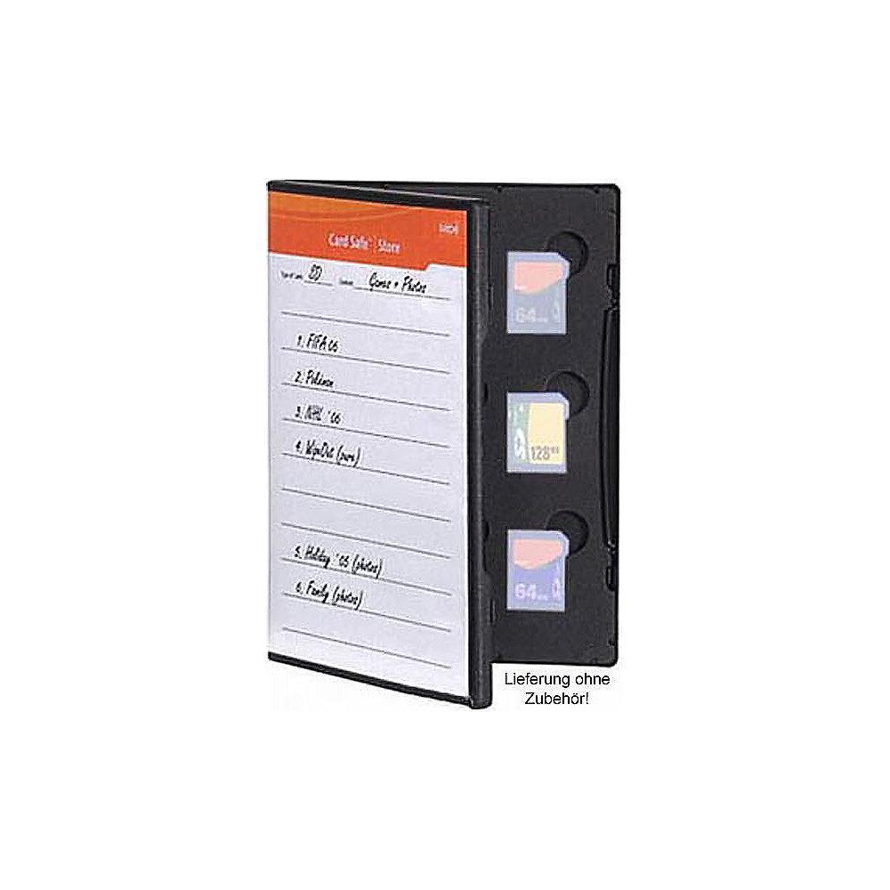 Gepe Card Safe Store SD-Speicherkartenarchivierung schwarz