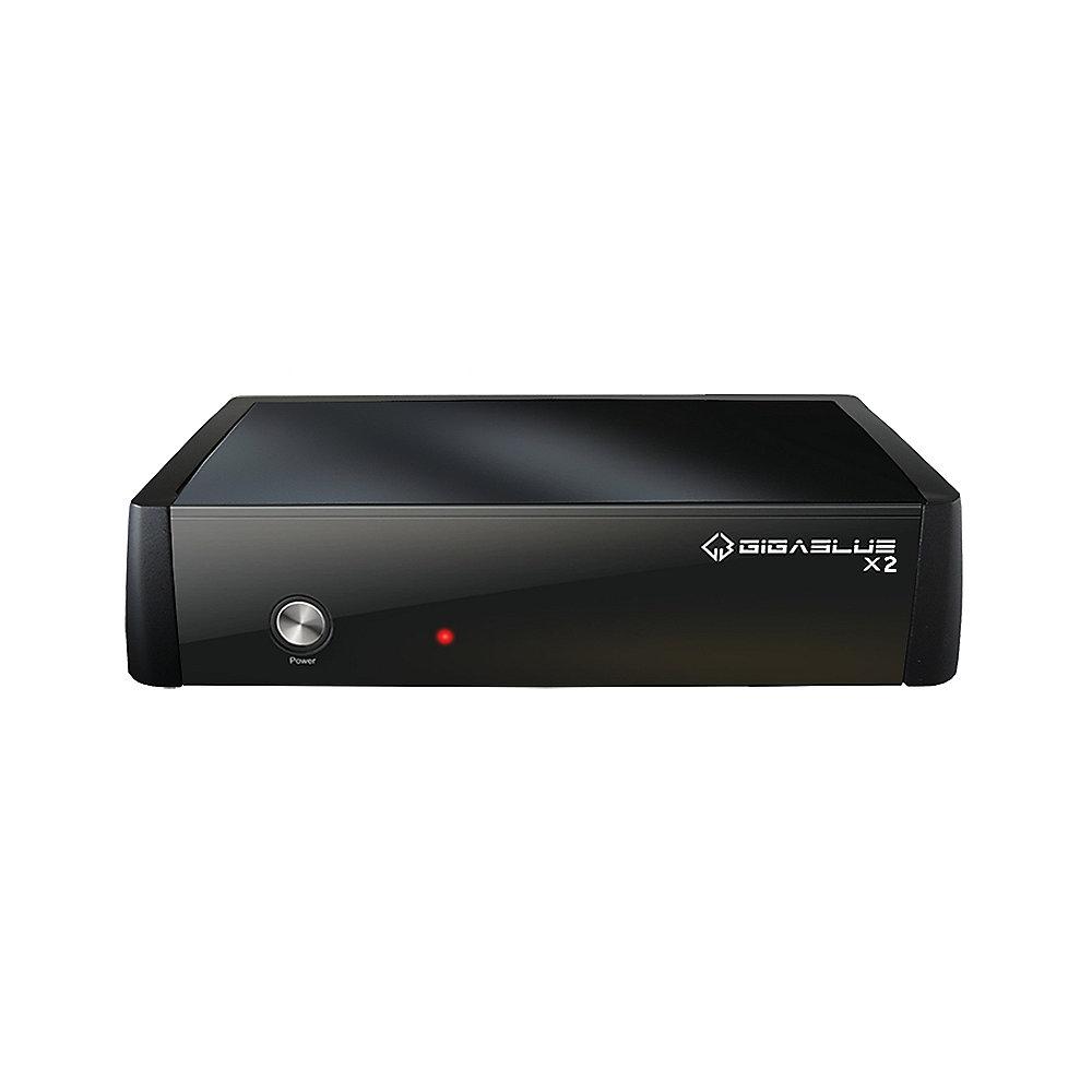 GigaBlue HD X2 Linux Receiver (eSATA, USB, HDMI, LAN) DVB-C/ T2 Tuner