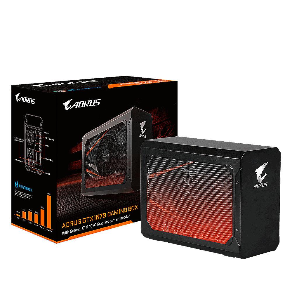 Gigabyte AORUS GTX 1070 Gaming Box, Thunderbolt 3, 2xDVI/HDMI/DP