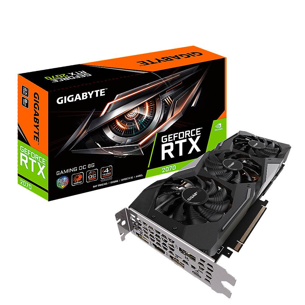 Gigabyte GeForce RTX 2070 Gaming 8GB GDDR6 Grafikkarte HDMI/3xDP/USB-C
