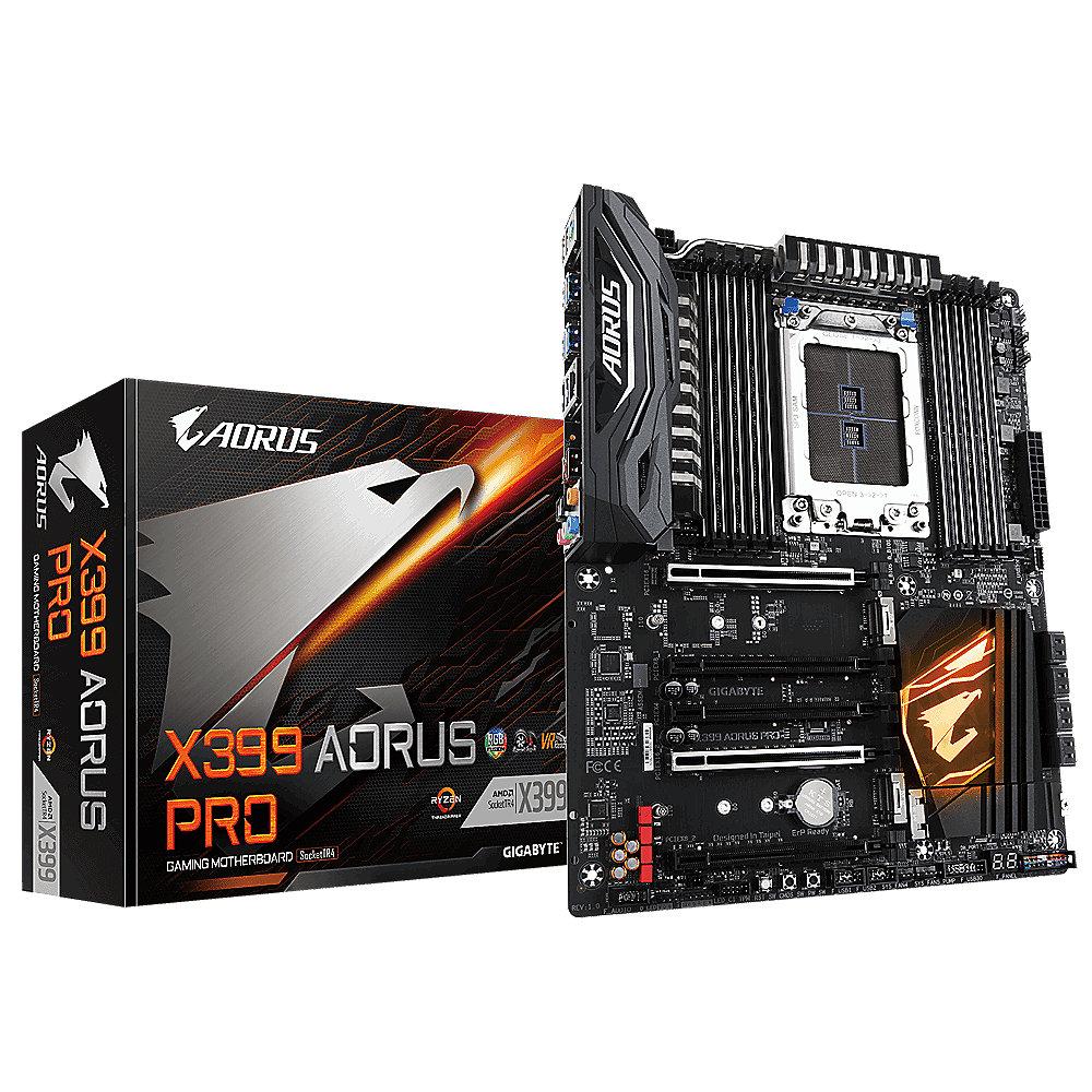 Gigabyte X399 AORUS PRO ATX Mainboard TR4 USB3.1(TypC-Gen2)/3xM.2