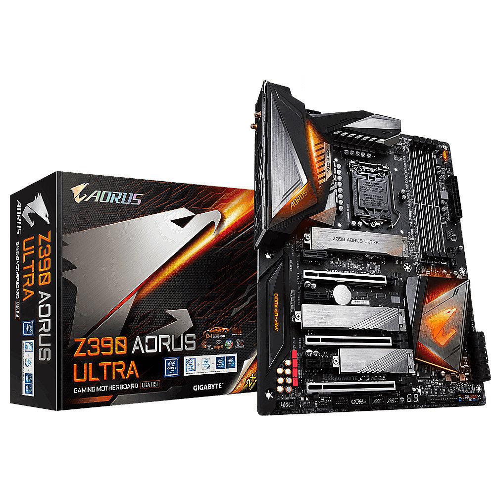 Gigabyte Z390 AORUS ULTRA ATX Mainboard 1151 HDMI/3xM.2/SATA/USB3.1/WIFI