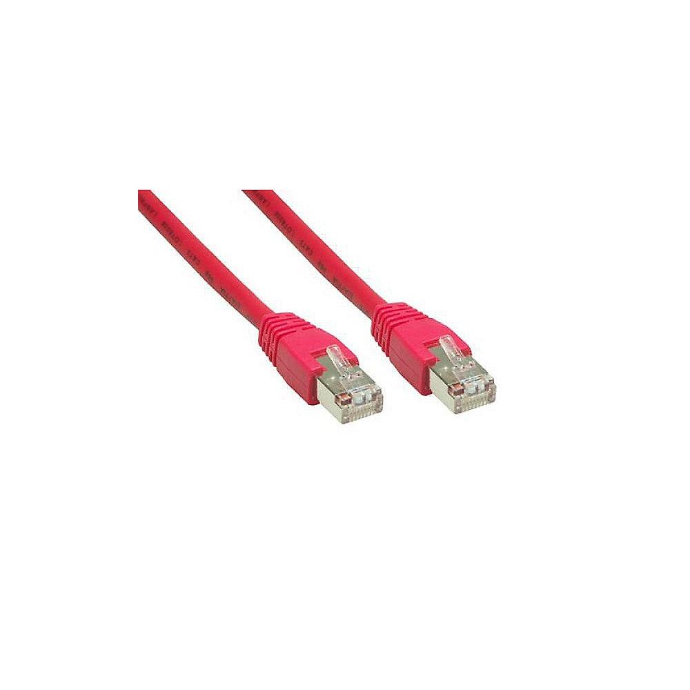 Good Connections Patch Netzwerkkabel RJ45 CAT6 250MHz 0,5m rot