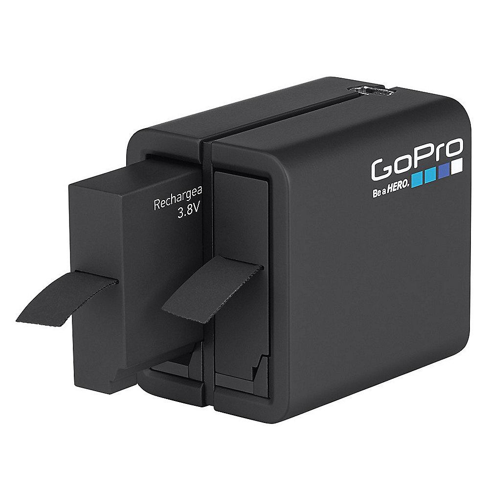 GoPro Akku-Ladegerät mit 2 Anschlüssen für HERO4 inkl. Ersatzakku (AHBBP-401)