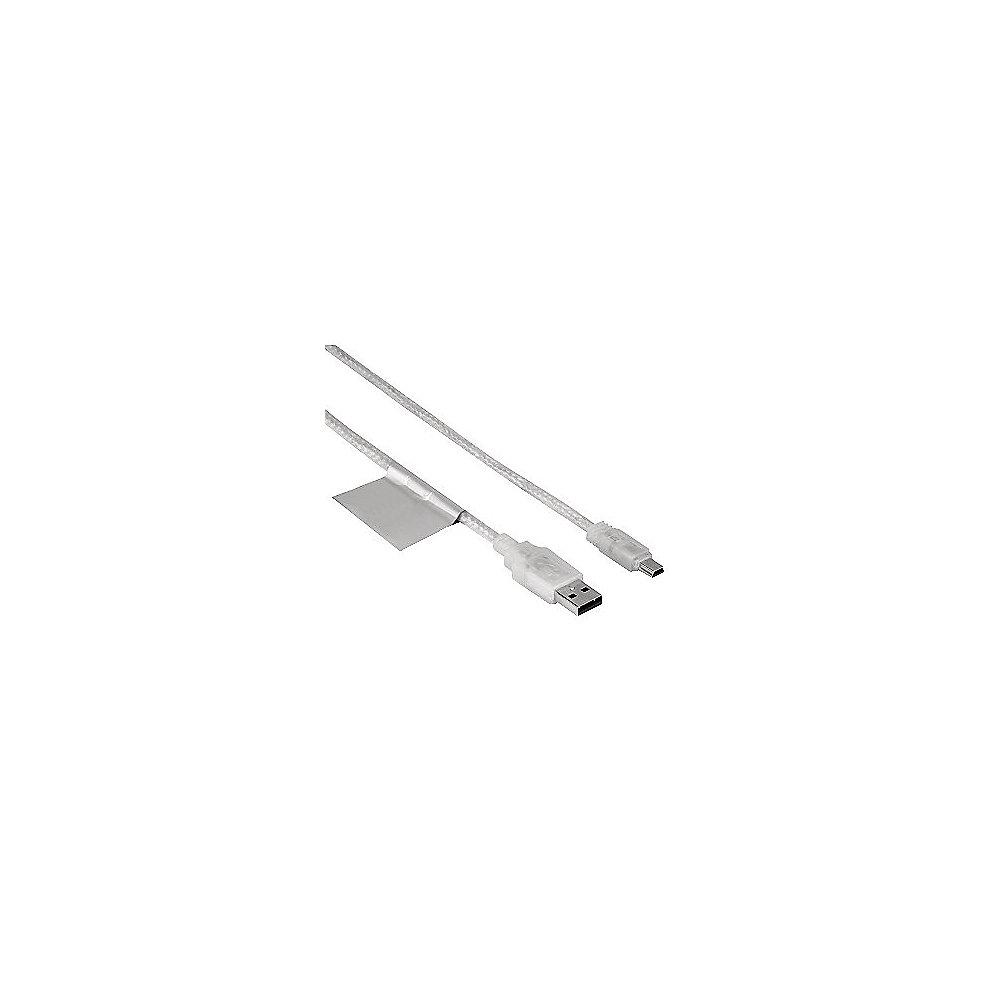 Hama USB 2.0 Kabel 1,8m Typ-A zu mini-B St./St. weiß, Hama, USB, 2.0, Kabel, 1,8m, Typ-A, mini-B, St./St., weiß