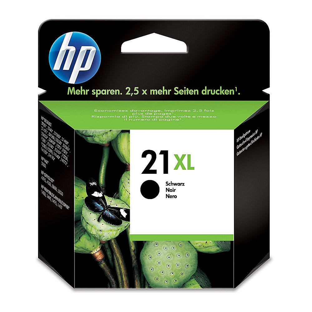 HP 21 XL Original Druckerpatrone schwarz mit hoher Kapazität C9351CE